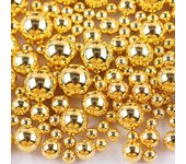 About 360pcs Random Mix 3-10mm No Hole ABS Pearl Bead For DIY Jewelry Making Nail Art  Decor Vase Filler Makeup Brush K0877