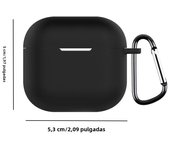 Silicone Earphone Case For Airpods 4 Case Headphones Cover Earbud Case Dustproof Protective Case For Apple Airpods 4 Accessories