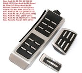 Car Brake Accelerator Footrest Pedal for Audi A1 A3 A4 B8 B9 A5 A6 A7 Q3 Q7 For Touareg/  Skoda Seat (LHD)