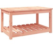 Mesa de Jardín Madera maciza Abeto de Douglas 82,5x50,5x45 cm