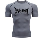 Graphic Compression Shirts for Men Athletic Quick Dry Tshirts Tees Tops Gym Workout Running Baselayers Undershirts Rash Guard