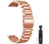 20mm 22mm Stainless Steel Band For Amazfit GTS/4/2/2e/3/GTS2 Mini/GTR 47mm/GTR 4 3 2 Pro Metal Watch Bracelet bip 3 3Pro 5 Strap