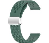 18mm 20mm 22mm Silicone Strap for Garmin Vivoactive 3 4/Venu 2/3 Plus/SQ2/Vivomove 3 Band for Forerunner 165 168 245 255 265 645