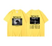 2024 Fireworks and Rollerblades World Tour T-shirts Benson Boone Beautiful Things Printing Tee-shirt Cotton Camisetas Men Women