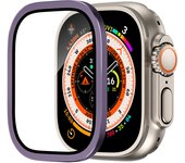 Tempered Glass for Apple Watch Ultra 2 49mm Screen Protector Metal Frame Anti-Scratch for IWatch Series Ultra 49 mm Accessories