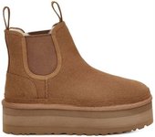 Botín de Mujer, Estilo Slip-On, Botín de Invierno Cómode, Marron, Talla 40