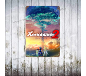 Xenoblade Chronicles 2 Hikari Poster Vintage Tin Sign Metal Sign Decorative Plaque for Pub Bar Man Cave Club Wall Decoration