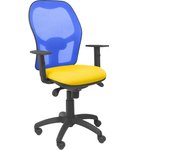 Silla de Oficina Ergonómica Piqueras Y Crespo con Malla Transpirable y Refuerzo Lumbar