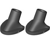2pcs Golf Bag Feet Wear-resistant Easy Installation Strong Grip Stable Non-slip Support Detachable Golf Club Pouch Stand Replacement Feet Golf Accesso