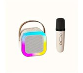 Mini máquina de karaoke casera con 1 micrófono inalámbrico