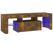 vidaXL Mueble de TV con luces LED 120x35x40 cm, Mueble de Salon, Mueble TV, Mueble TV salon, Mesa de TV, Mueble tele