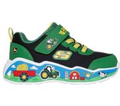 Zapatillas Skechers Play Scene para niños en color verde