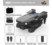 E88pro Drone 4k Professional Drone Optical Flow Dual Camera Aerial Photography Four Axis Aircraft Remote Control Aircraft Toy