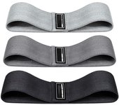 Bandas de Resistencia de Tela para Mujer, Bandas elasticas gluteos Sentadillas, Bandas elásticas como Equipo de Ejercicio en casa para Perder Peso, Accesorios Gimnasio para piernas y glúteos