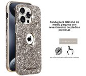 Magsafe Magnetic Wireless Charging Solid Color Glitter Phone Case for iPhone 16 Pro Max 14 12 13 15 Pro Max Bumper Back Cover