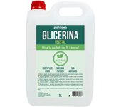 Plantawa Glicerina Vegetal Liquida 5L, Grado Farmacéutico, Alta Pureza, Hidratante y Humectante Natural Cabello y Piel,Sin Fragancia Ideal Jabones,Champús,Cremas,Base Cosmética Manualidades, Vegana, USP