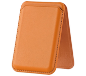 Magsafe Wallet, Magnetic Card Holder With Adjustable Phone Stand, Leather Magnetic Phone For iPhone 16 15 14 13 12 Galaxy Pixel