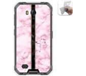 Tumundosmartphone Funda Gel Tpu para Ulefone Armor X6 diseño Mármol 04 Dibujos