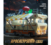 1288PCS MOC Walking Dead Doomsday RV Car Building Blocks Creative Horror Car Dale's RV Model Bricks DIY Toys Xmas Gift for Kid
