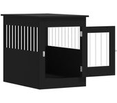 vidaXL Jaula para Perros Caseta Perrera Refugio Madera de Ingeniería Color Roble Sonoma,  Blanco,  Gris sonoma y mas