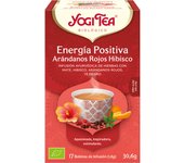 Yogi Tea Energía Positiva Arándanos Hibisco 17 Bolsitas ✅ Entrega 24/72h