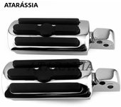 Motorcycle Rear Foot Pegs FootRests Passenger For 1999-2009 Yamaha V-Star 1100 ,1998-2015 V-star 650/250,99-1Road Star 1660/1700
