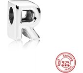 New 100% Real 925 Sterling Silver Letter Alphabet A-Z Charm Beads Fit Original Pandora Charms Bracelet Pendant Women DIY Jewelry