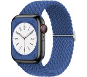 Braided Solo Loop For Apple watch band 44mm 40mm 49mm 45mm 41mm 38mm Elastic Nylon bracelet iWatch series 8 3 se 6 7 Ultra strap