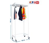 Estantería Guardarropa SIMONRACK Simonclothingsingle mob. 3/309050 blanco