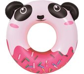 Hinchable Animal PANDA Donut flotador (10011-37595) para playa y piscina. +12 años