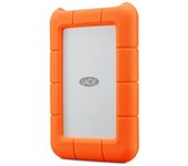 Rugged usb - c disco duro externo 2 tb naranja - plata