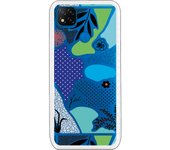 Funda compatible con Xiaomi Redmi 9C - garden collage