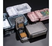 Advanced portable medicine box-divided into two parts with medicine cutter-multifunctional precision medicine cutter 1/2 medicin