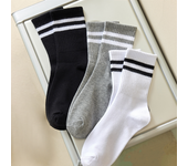 5 Pares De Calcetines Deportivos Casuales Para Hombres Y Mujeres Con Dibujos Divertidos Alta Calidad Talla Alta Otoño Invierno