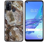 Tumundosmartphone Funda Gel Tpu para Oppo A53 / A53s diseño Mármol 14 Dibujos
