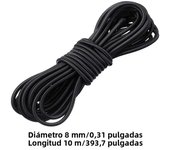 6/7/8MM 10M Strong Elastic Ropes Bungee Shock Cord Stretch String for DIY Jewelry Making Outdoor Project Tent Kayak Boat Backage