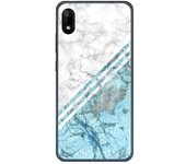 Tumundosmartphone Funda Gel Tpu para Wiko Y70 diseño Mármol 02 Dibujos