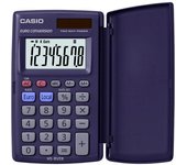 Casio hs-8ver calculadora bolsillo calculadora básica azul