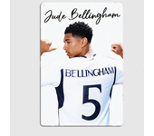 Jude Bellingham Football Sport Player Posters Metal Sign Poster Garage Room Cinema Living Custom Tin Vintage Home Decor