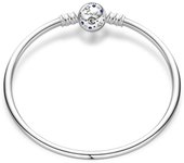 Original Bracelet 925 Silver Colorful Love Zircon Women's Jewelry Romantic Valentine's Day Gift
