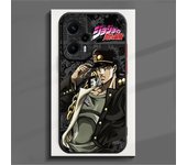 Anime Kujo Coll JOJO Cover For Xiaomi Poco M6 M5 M4 M3 F5 F4 F3 F2 X5 X4 X3 C55 C51 Pro GT Frosted Translucent Phone Case