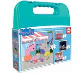 Set de 4 Puzzles Educa Peppa Pig Progressive (6-9-12-16 pcs)
