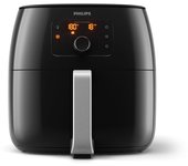 Philips Premium Airfryer XXL - 7.3L, Freidora sin Aceite, Tec Rapid Air y Fat Removal, NutriU App (HD9650/90)