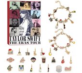 Taylor-Swift Bracelet Charm Advents Calendar Collectible Bracelet Charm Present Box For Men Women Christmas Gifts Advent Calenda