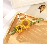 Sunflowers Hair Claw Hairpin New Vine Stripes Hair Clips Women Ponytail Hair Accessories Summer Fashion Hair Crab