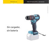 Taladro Eléctrico Inalámbrico Recargable - Kit Profesional 32 Accesorios, Alta Velocidad Ajustable, Ligero y Portátil para Bricolaje Hogar y Trabajos Profesionales
