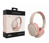 Auriculares inalámbricos por encima de la oreja, audífonos estéreo HIFI con Bluetooth, graves pesados, reproductor de música TF/con micrófono AUX/Radio para regalos