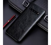 Luxury PU leather Case for Samsung galaxy S10 S9 S8 Plus S10 Lite S10E Business solid color design phone cover Soft TPU&Hard PC