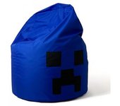 Sako bolso puf Minecraft azul XXL 110 x 90 cm