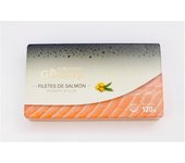 Conservas Gandara - Filetes de Salmón en Aceite de Oliva - Textura Adecuada y Color Asalmonado Intenso